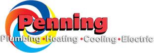 Penning Plumbing, Heating, Cooling & Electric Logo